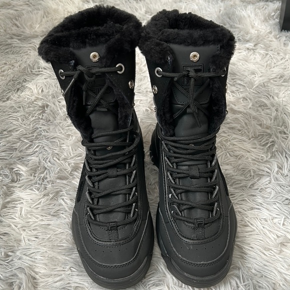 Fila Disruptor 5HM00521-001 Black Winter Boots - Picture 7 of 9